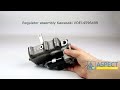 Відео огляд Регулятор гідравлічного насоса Kawasaki VOE14596499