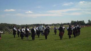 preview picture of video 'Westchester & District Pipe Band at Fair Hill Games'