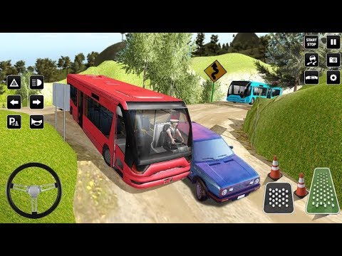 Off Road Bus Simultor 2019 3D Coach Driver Game of Kids || Level 1-4 tourist bus simulator