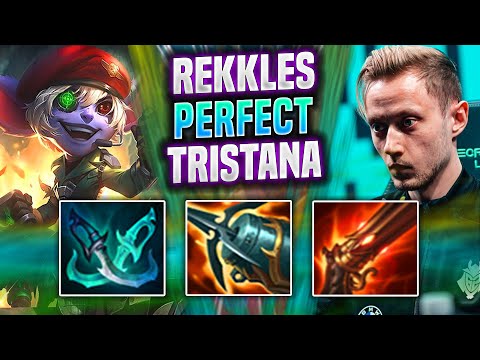 REKKLES PERFECT GAME TRISTANA! - KC Rekkles Plays Tristana ADC vs Vayne! | Season 2022