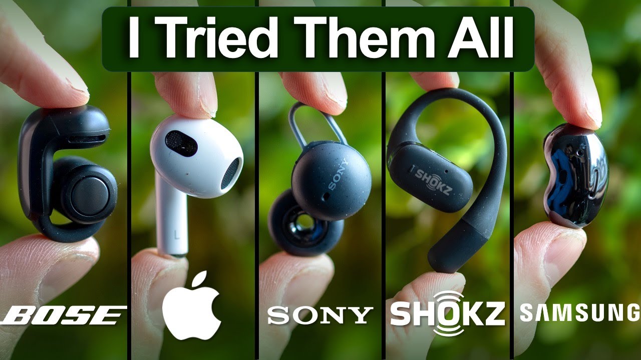 Best OPEN Earbuds 2024 [Tested & Compared!] - Bose vs Sony vs AirPods vs Shokz..