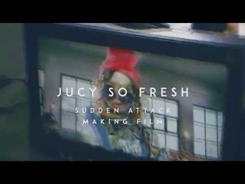 [150120] Jucy So Fresh sudden attack MV making (short version)