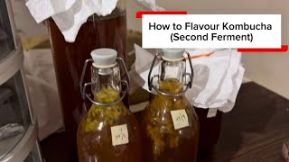 How to Flavour Kombucha (Second Flavour)