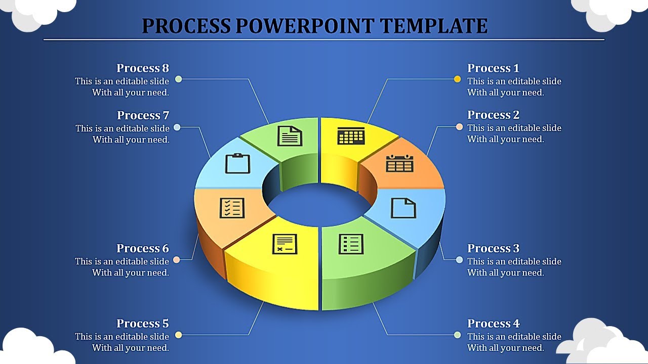 Creative Best Process PowerPoint Template