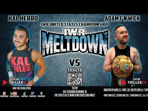 Kal Herro vs Adam Wick IWR Monroe, MI 06.19.2025