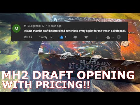 CRAZY Draft Box Opening of Modern Horizons 2: With Giveaway! Pricing included