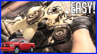 How to Replace Serpentine Belt 5.7L V8 RAM