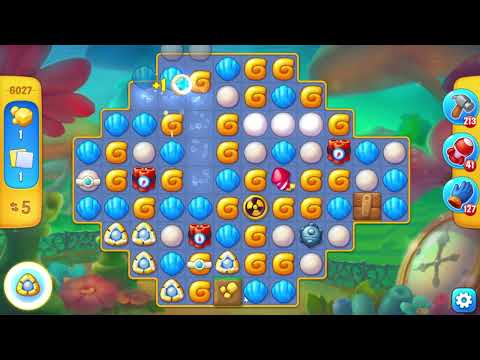 Fishdom 6027 Level - 10 moves - NO BooSTERS