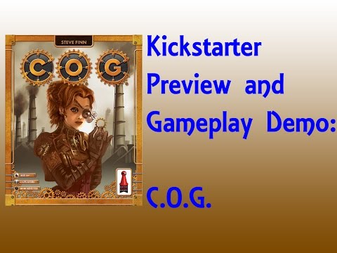 Board Game Review and Gameplay Demo - C.O.G.