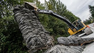 Rock Blasting for Underground Utility Construction in West Vancouver / Hwy 1