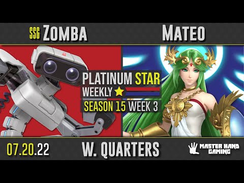 PSW S15:W3 - SSG | Zomba (ROB) vs Mateo (Palutena) - W Quarterfinals