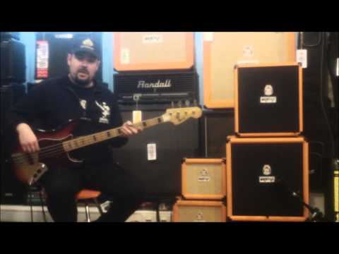 Orange CRUSH Pix 100BXT bass combo review