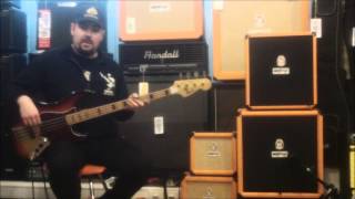 Orange CRUSH Pix 100BXT bass combo review