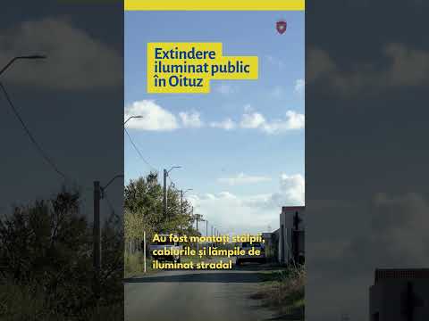 Extindere sistem de iluminat public în Oituz