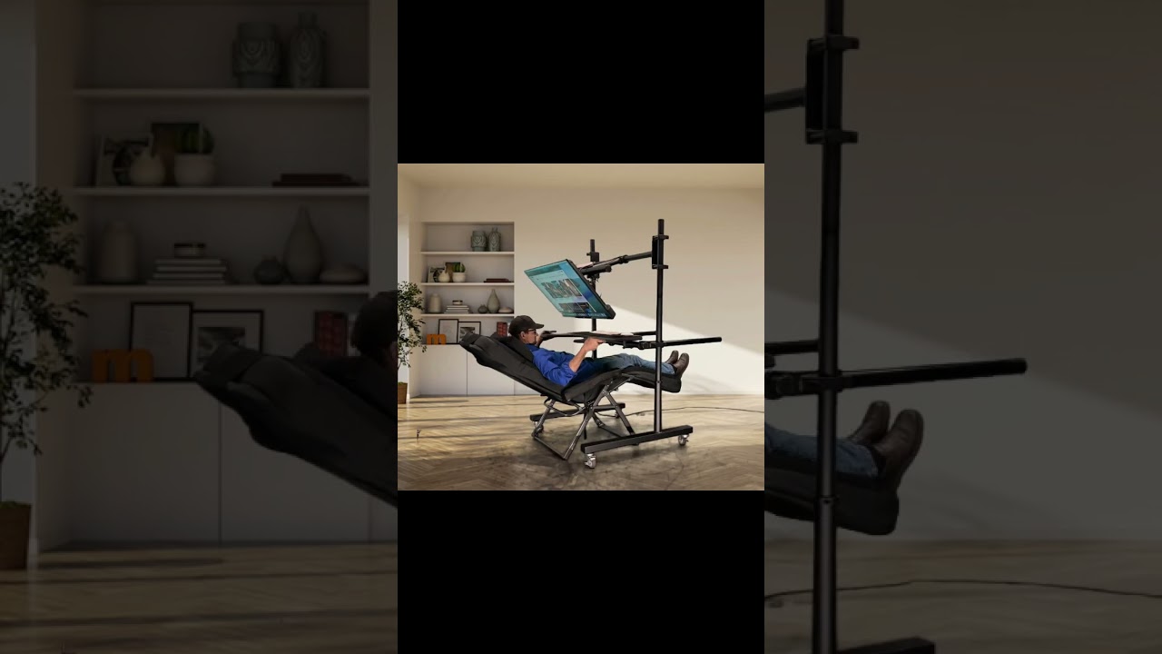 Budget Economy Zero Gravity Workstation and Chair