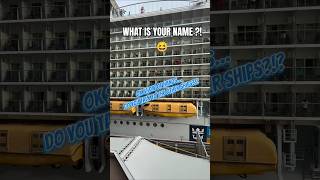 WHAT IS YOUR NAME #funny #shortsreel #cruiseship #boston #humor