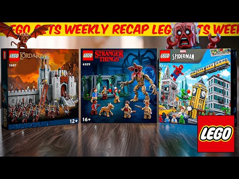 AMAZING NEW 2026 LEGO LEAKS! (LOTR, Marvel, Stranger Things & More!) - Weekly Recap #15 Part 1