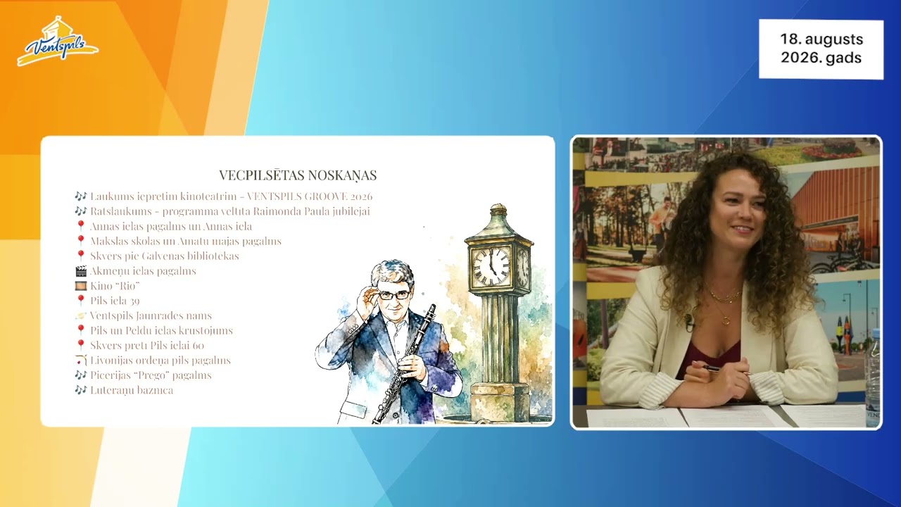 VIDEO: Zane Kugrēna par Piektdienas vakara pastaigu – 18.08.2026.