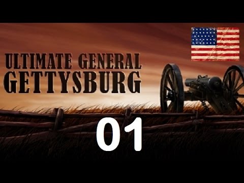 Ultimate General Gettysburg - Union Let's Play - 01 (Day 1 Morning) - YouTube