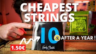 Video thumbnail for 3 REASONS why to use 1.50€ Harley Benton Strings Sets | REVIEW by Johan Joos Laur