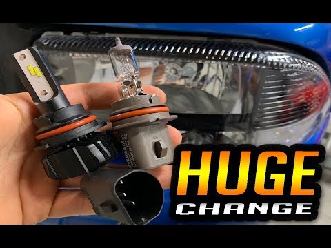 9007 LED BULB UPGRADE - 10K LUMEN JDMastar - DODGE DAKOTA