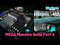MEGA MANSION SPEEDBUILD PART 4 MODERN Bloxburg Roblox Mamabear