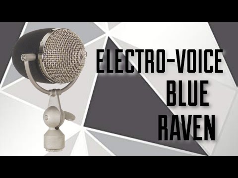 EV BLUE Raven Dynamic Microphone 2005 Black/ Nickel image 3