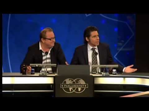 "Ställ ner stolen Pippi. Du har snetändning." - Parlamentet (TV4)