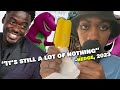 The Latest On The New BARNEY Movie While Eating A Banana Pop