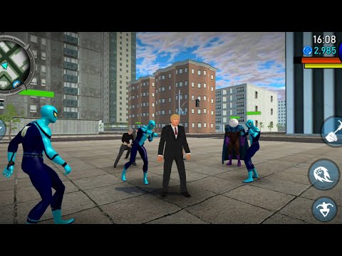 Donald Trump in Amazing Spiderman 4 | Flying Superhero Trump City Rescue - Android GamePlay