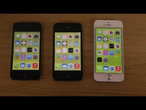 iPhone 5 iOS 7 Final Public vs. iPhone 4S iOS 7 Final vs. iPhone 4 iOS 7 Final - Which Is Faster?