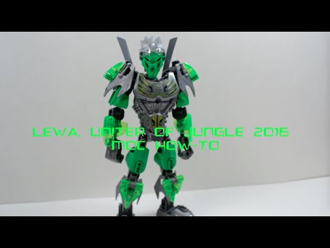 BIONICLE: Lewa, Uniter of Jungle MOC How-To