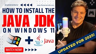 Install Java's JDK and set JAVA_HOME on Windows