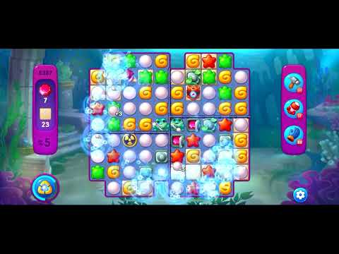 Fishdom Super Hard level 8387 no boosters フィッシュダム