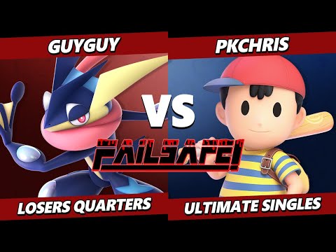Failsafe Fall 2023 Top 8 - GuyGuy (Greninja) Vs. PkChris (Ness) Smash Ultimate - SSBU