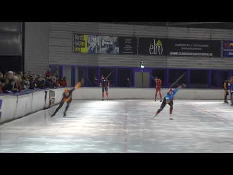 NK100m Colin Schrijver-Calvin van Klink - Tim Hoogkamer-Aron Romeijn