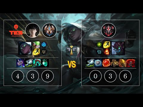 TES yuyanjia Senna vs Maokai Sup - KR Patch 10.12