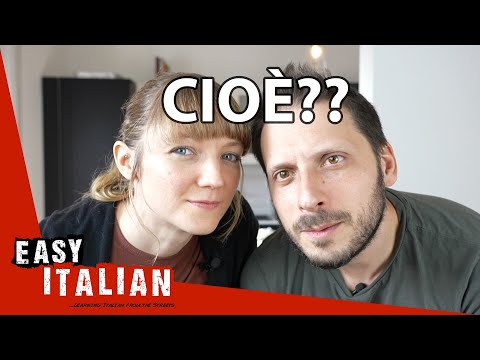 How to Use "Cioè'" in Italian | Easy Italian 98
