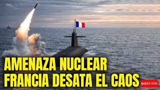 Download lagu 🚨AMENAZA NUCLEAR! FRANCIA Activa SUBMARINOS del JUICIO FINAL mp3
