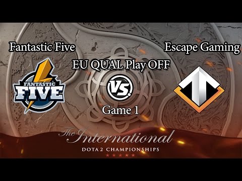 Fantastic Five vs Escape Gaming, EU QUAL Play OFF, GAME 1