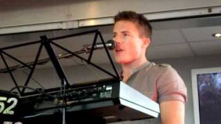 James Toseland and Crash singing 'Don't stop believin'
