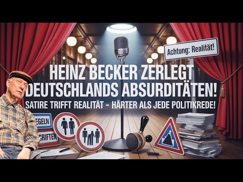 Heinz Becker: "Germany is completely losing its mind!" #comedy #speeches #satire