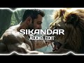Sikandar Title Track Ringtone Sikandar Bgm Audio Edit