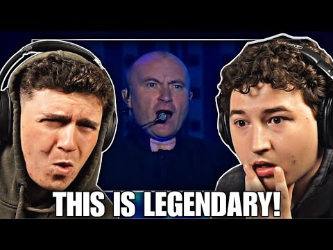 Phil Collins - In The Air Tonight (Live) | GEN Z REACTS