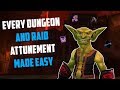 Classic WoW Every Dungeon And Raid Attunement Made Easy