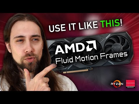 THIS is how to PROPERLY use AMD Fluid Motion Frames!