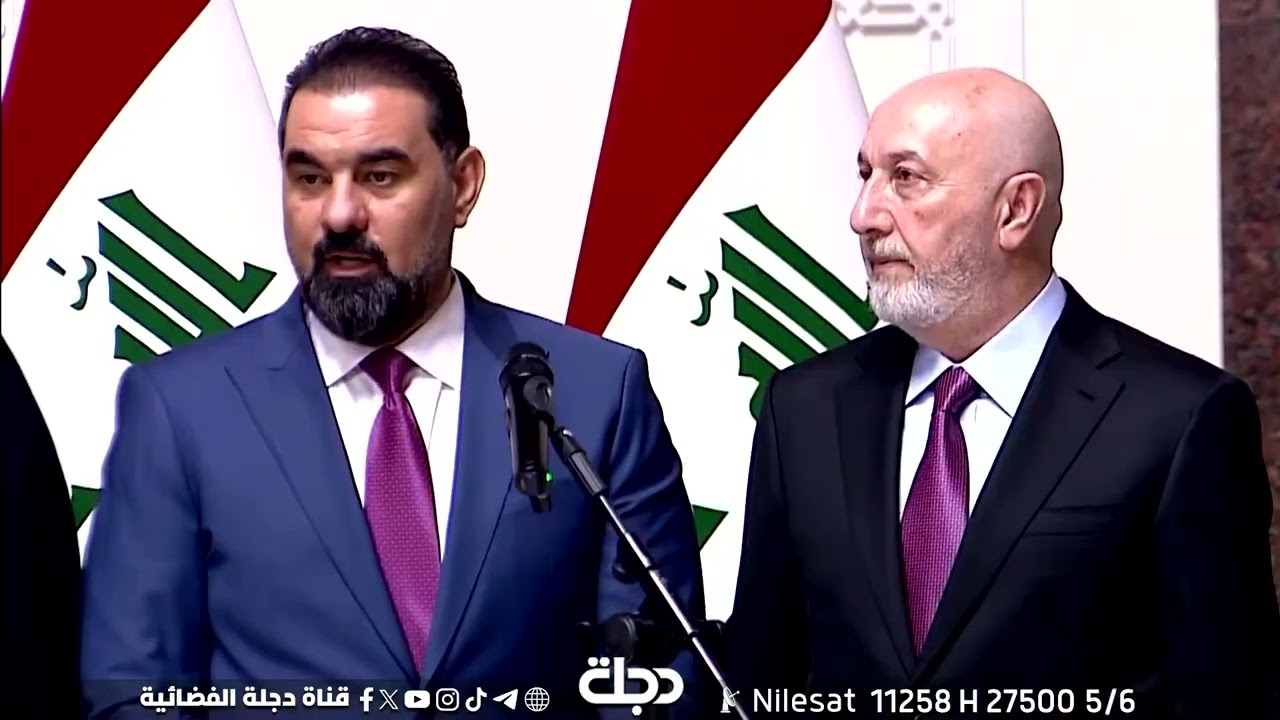 فيديو | مراسم تكليف رئيس الوزراء المكلف بتشكيل الحكومة علي الزيدي