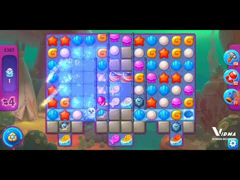 Fishdom. 5382 super hard level no boosters and diamonds