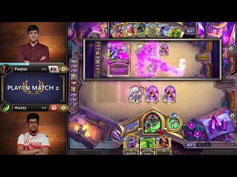 Firebat vs Muzzy - Play-In - Hearthstone Grandmasters Americas 2020 Season 1 - Playoffs - Playoffs