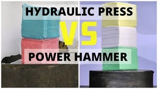 Download lagu Hydraulic Press & Power Hammer Press VS Napkins - Epic Battle mp3